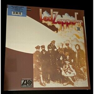 SEALED Led Zeppelin II Deluxe Ed Gatefold 2LP Remastered Jimmy Page Atlantic